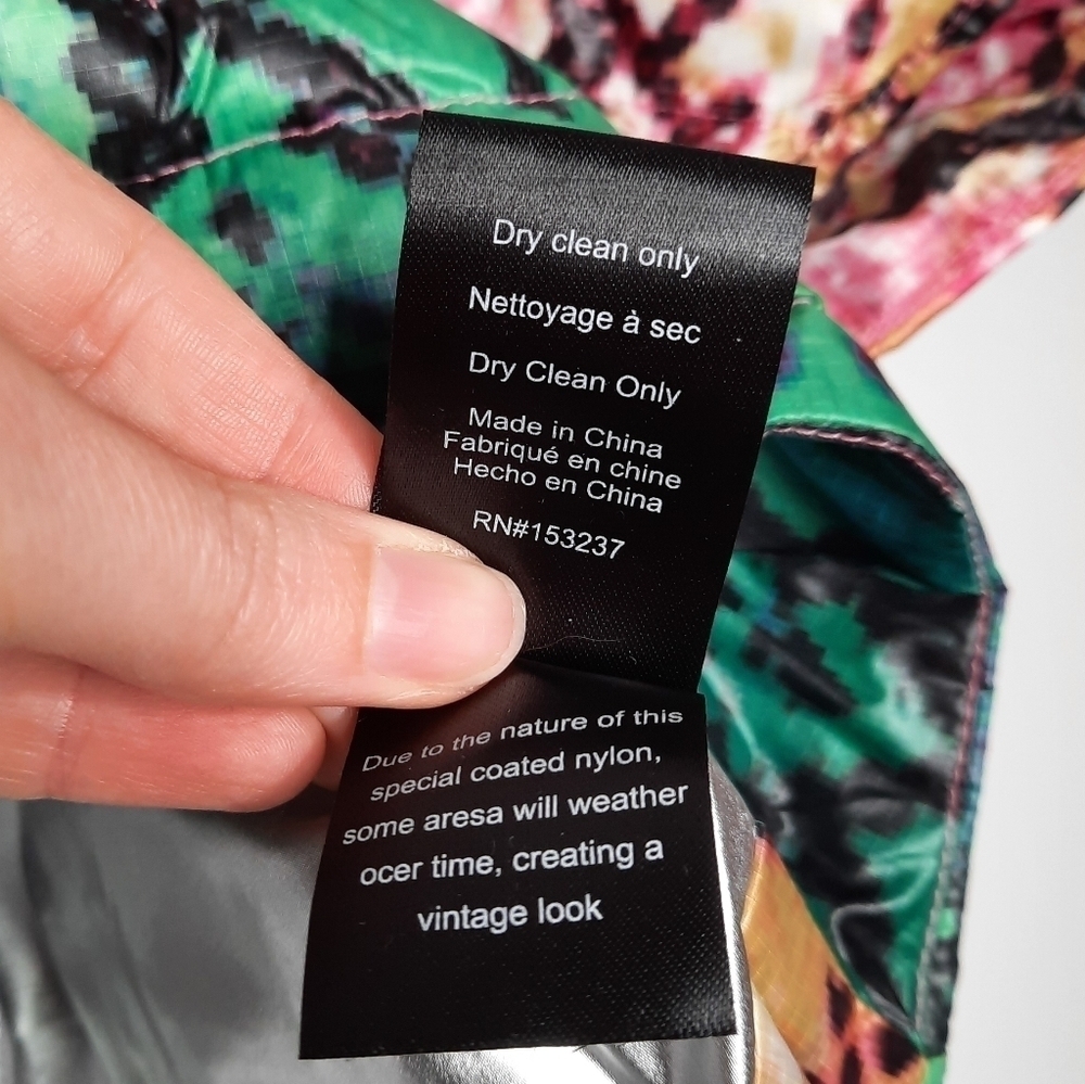 Think Royln The Heroine Quilted Python-Print Crop… - image 7